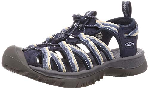 KEEN Damen Whisper Sandals, Navy Blue Fog, 35 EU von KEEN