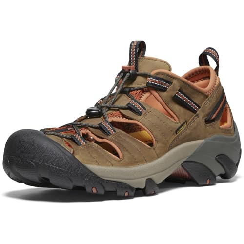 KEEN Herren Arroyo 2 Sandal, Black Olive Bombay Brown, 44.5 EU von KEEN