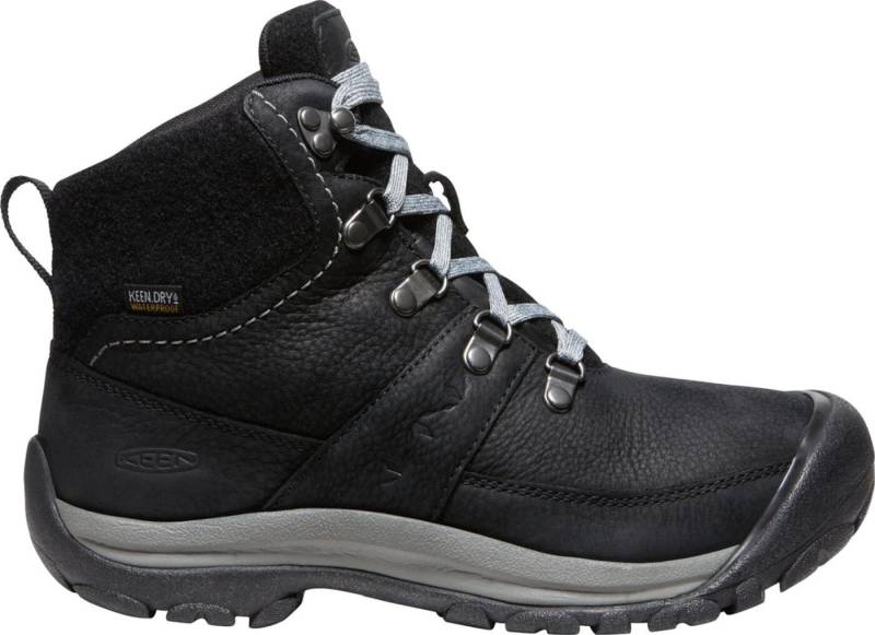 Keen KACI III WINTER MID WP W-BLACK/STEEL GRE BLACK/STEEL GREY Trekkingschuh von Keen