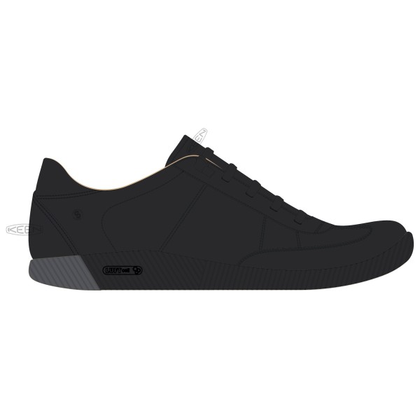 Keen - KNX T-Toe - Barfußschuhe Gr 44 schwarz von Keen