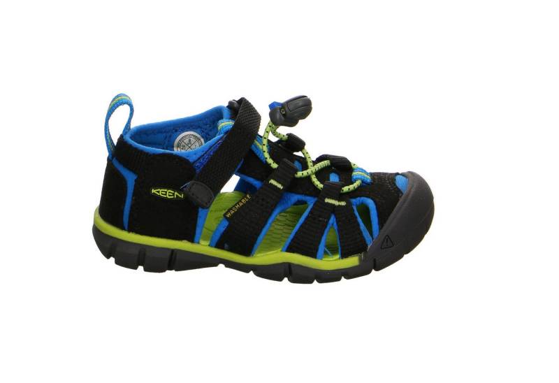Keen Keen Black /brilliant Blue Synthetik Sandalen Jungen schwarz Sandale von Keen
