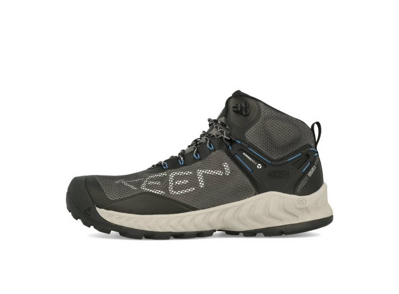 Keen Keen Nxis Evo Mid WP M Herren Magnet Bright Cobalt EUR 44 Outdoorschuh von Keen