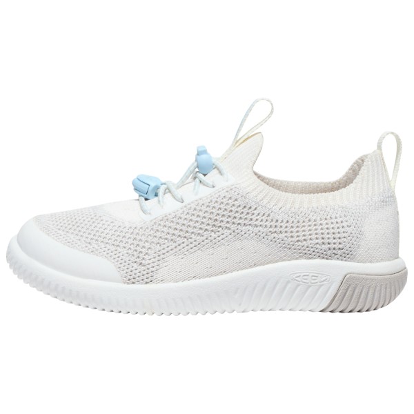 Keen - Kid's KNX Knit Lace - Sneaker Gr 25/26 weiß/ skyway von Keen