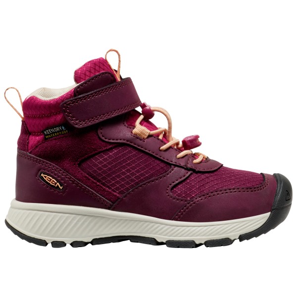 Keen - Kid's Skua Mid WP - Wanderschuhe Gr 31 rot/lila von Keen