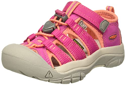 Keen Unisex-Kinder Newport H2 Trekking-& Wandersandalen,Pink (very berry/fusion coral),25/26 EU von KEEN