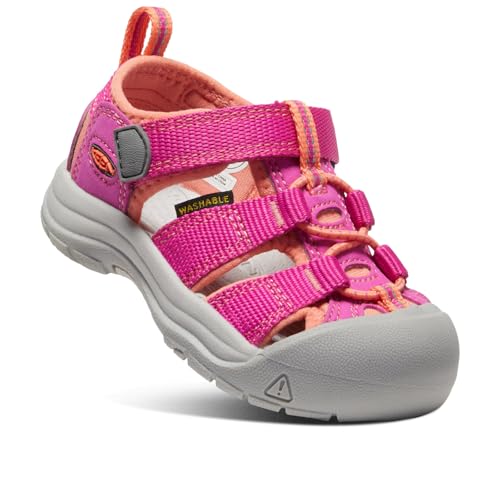 Keen Unisex-Kinder Newport H2 Trekking-& Wandersandalen,Pink (very berry/fusion coral),29 EU von KEEN