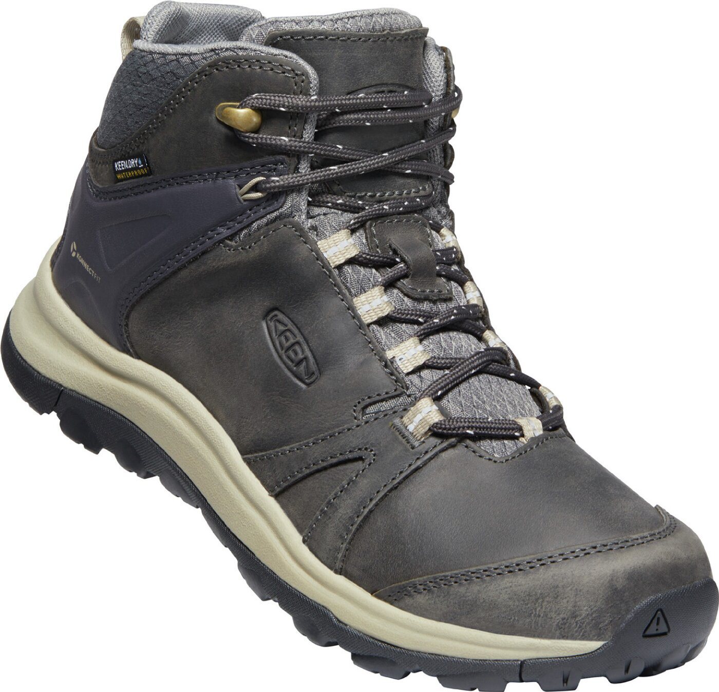 Keen TERRADORA II LEATHER MID WP W-MAGNE NA MAGNET/PLAZA TAUPE Wanderschuh Keen TERRADORA II LEATHER MID WP W-MAGNE NA MAGNET/PLAZA TAUPE Wanderschuh von Keen