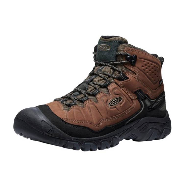 Keen Targhee IV Mid WP (Nubukleder, wasserdicht) braun/schwarz Herren Wanderschuh von Keen