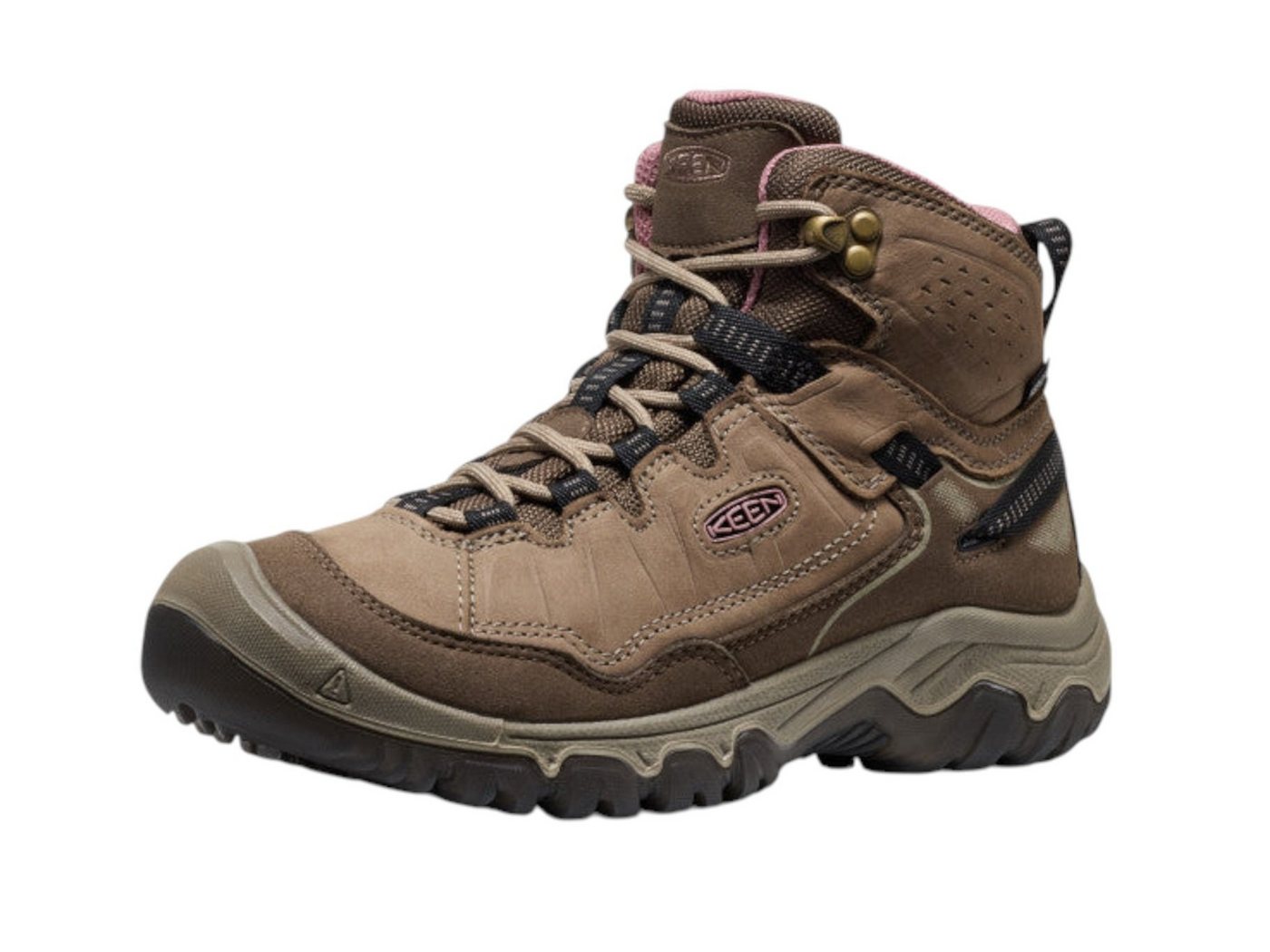 Keen Targhee IV Mid WP (Nubukleder, wasserdicht) braun Damen Wanderschuh von Keen