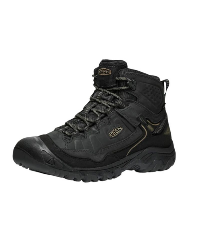 Keen Targhee IV Mid WP (Nubukleder, wasserdicht) schwarz Herren Wanderschuh von Keen