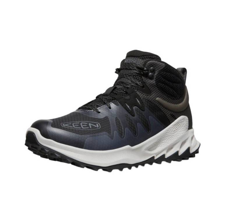 Keen Zionic Mid WP (Trail, wasserdicht) schwarz/stahlgrau Herren Wanderschuh von Keen