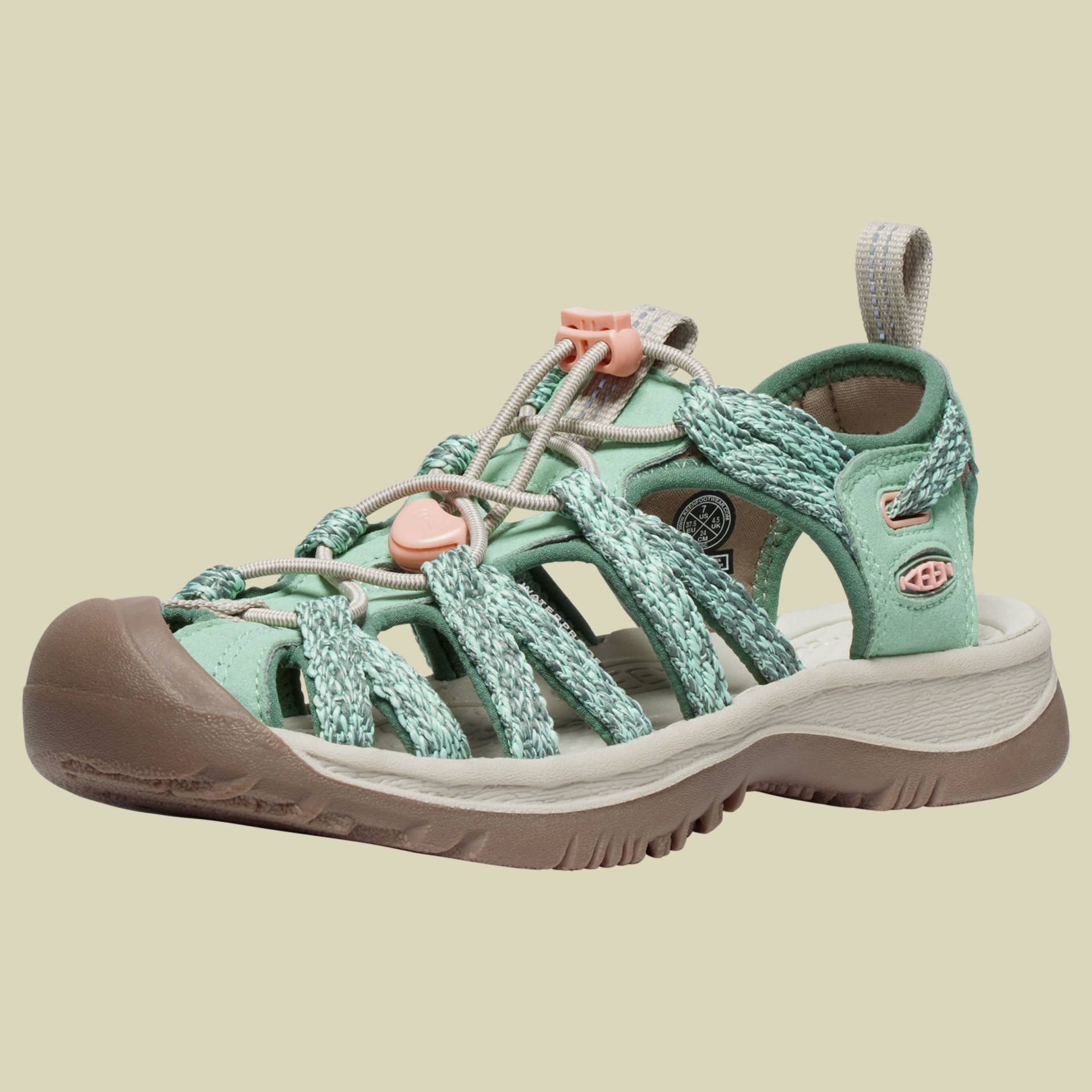 Whisper Women grün UK 7 - granit green/peach parfait Whisper Women grün UK 7 - granit green/peach parfait von Keen