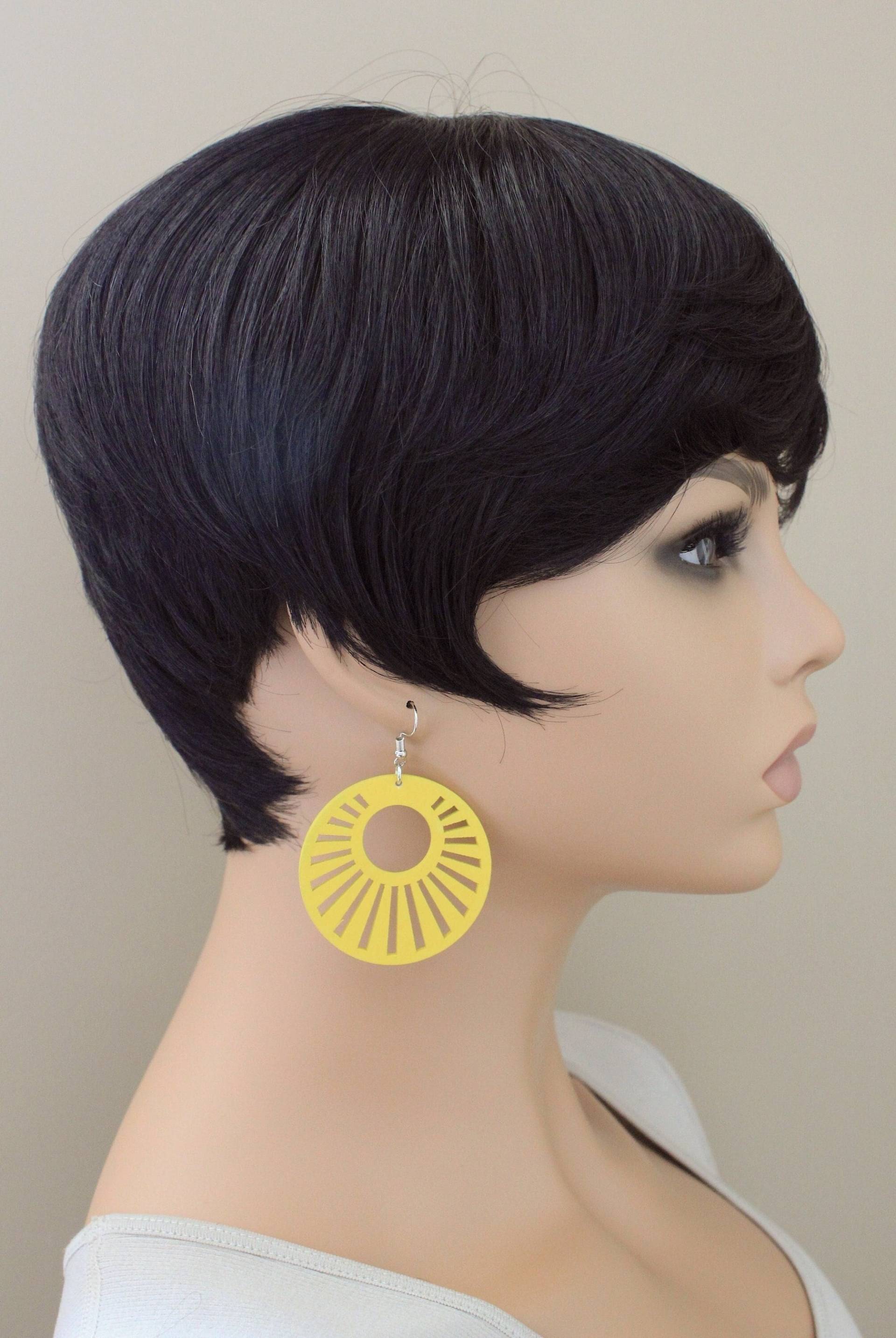 Laser Geschnittene Holzcreolen Leicht, Nickelfrei von KeenaraShawn