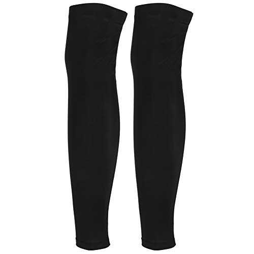 Keenso Fahrrad Beinlinge, Unisex Sport Radfahren Kompression Beinlinge Sonnenschutz Wärme Beinlinge für Basketball Radfahren Fitness von Keenso