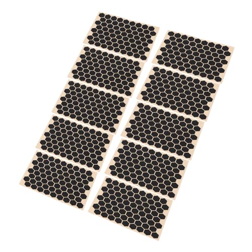 Keenso Gaming Grip Decal Sticker Starkes Material Einfach zu Verwenden 10pcs Schwarz für Gaming -Accessoires von Keenso