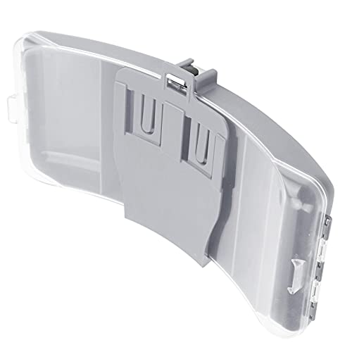 Keenso Taille Angelbox, Kunststoff Tragbare Angelgerät Box Tasche Angelgerät Köder Köder Haken Lagerung Organizer Fall (Gray) von Keenso