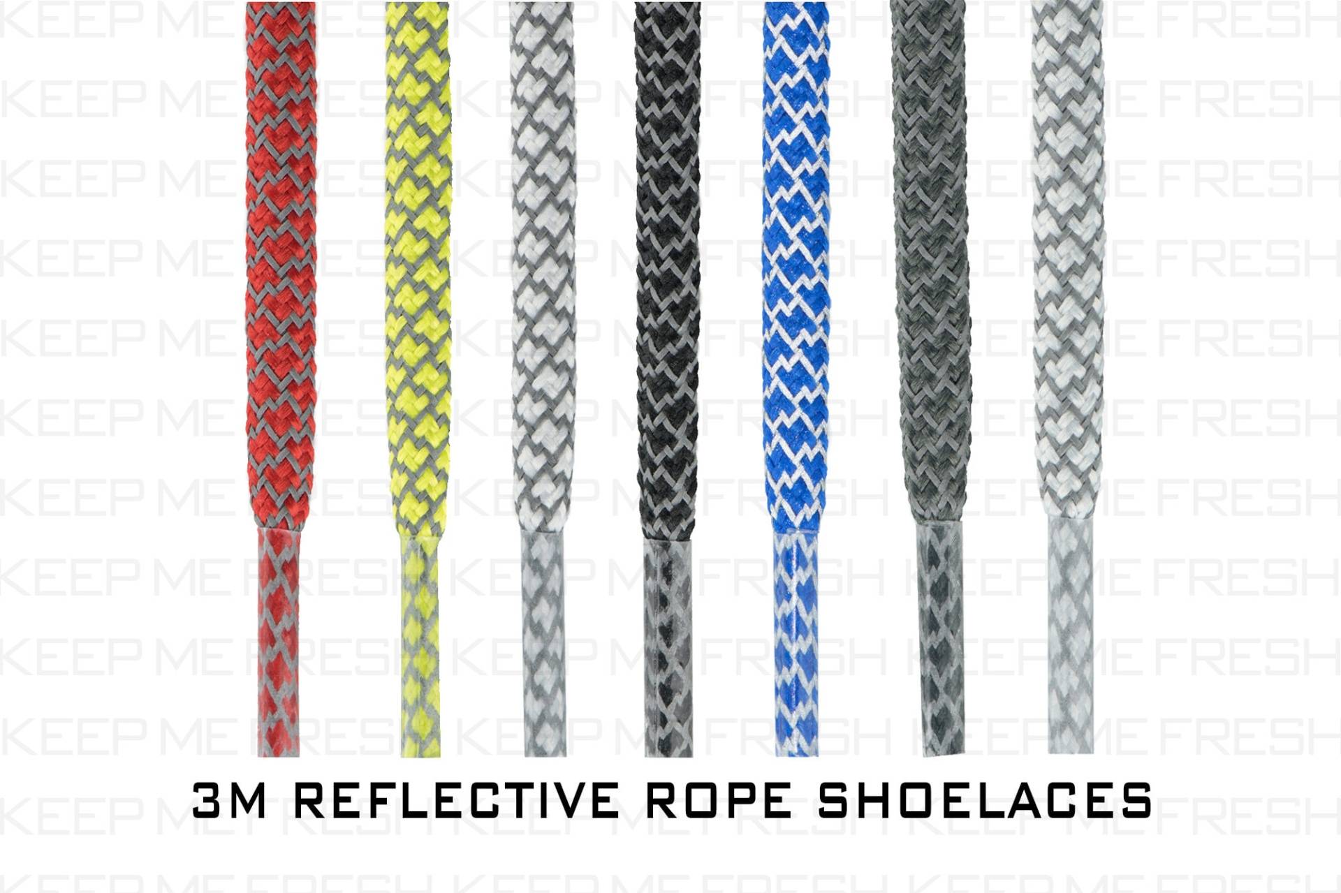 3M Rope Reflektierende Premium Schnürsenkel von KeepMeLaced