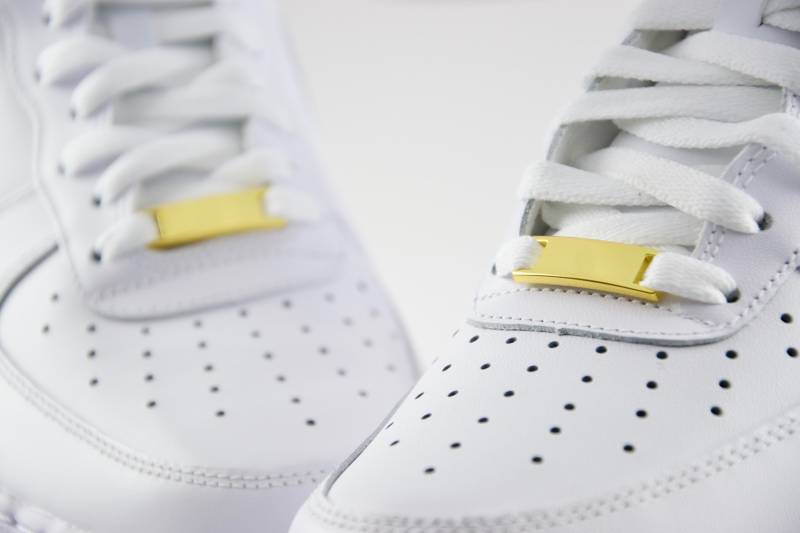 Luxus Klassiker Bunter Blank Af1 Style Metall Dubraes Premium Qualität von KeepMeLaced