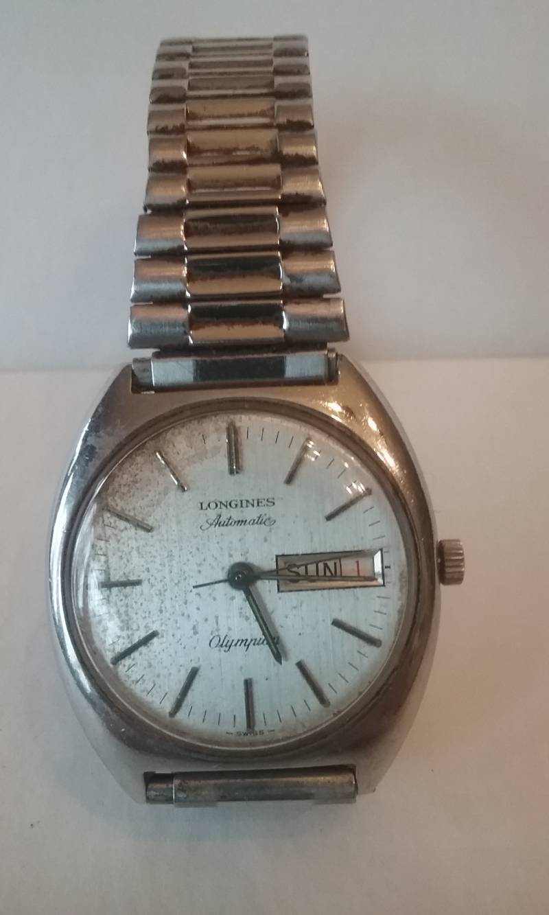 Longines Automatic Olympian Armbanduhr Longines Automatic Olympian Armbanduhr von KeepersFindersFinds