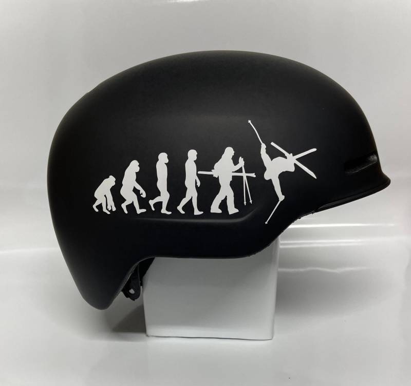 Skiing Evolution Merch von KeepevolvingCO