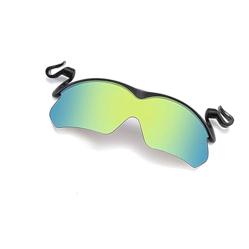 2024 New Polarized Clip Cap Sunglasses, t Sonnenbrille Aufsatz Clip on Sonnenbrille, Flip up Polarisiert Sonnenbrille für verschreibung, Clip auf Hut Polarisierte Sonnenbrille für Angeln (Grün) von Keeplus
