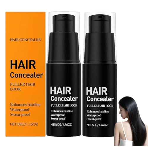 Lefron Magic Hair Concealer 2.0, Lefron Hair Filler Waterproof, Schütthaar zum Sofortigen Kaschieren Kahler Stellen, Haaraufbaufasern, Haar Concealer zur Haarverdichtung für Frauen und Männer (2Stk) von Keeplus