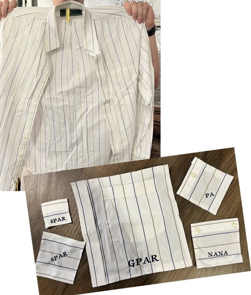 Erinnerungstaschentuch - Erinnerungen Lebendig Halten. Hergestellt Aus Dem Personenshirt. Komplett Individualisierbar Erinnerungstaschentuch - Erinnerungen Lebendig Halten. Hergestellt Aus Dem Personenshirt. Komplett Individualisierbar von KeepsakeHankies