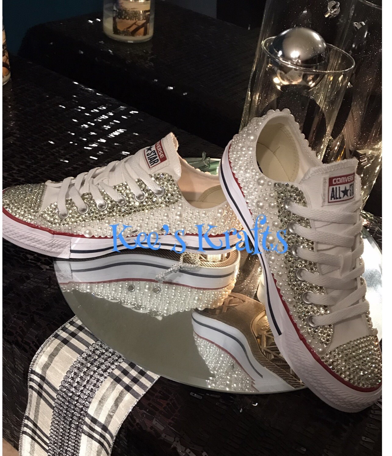 Diamanten Und Perlen Converse Diamanten Und Perlen Converse von KeesCrafts