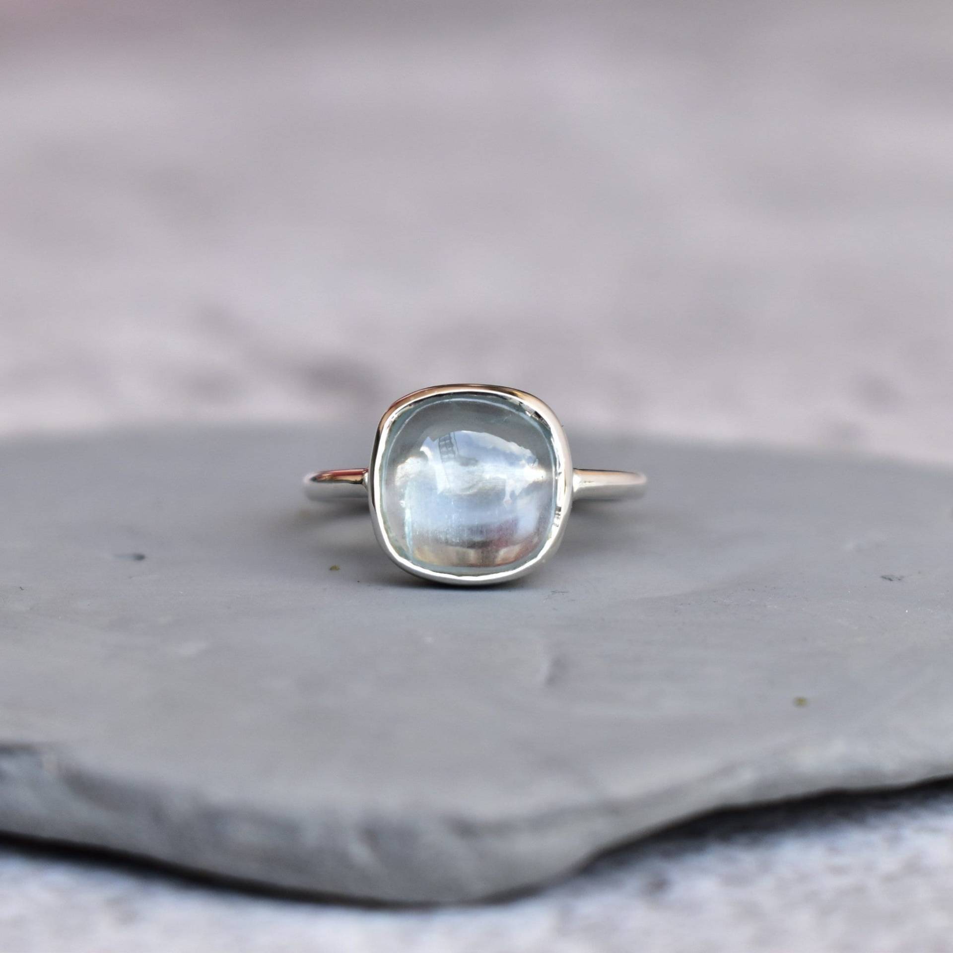 Natürlicher Aquamarinring Handgemachter Boho-Ring Aquamarinring Mit Kissen Heilsteinring Sterling Silber Ring Geschenk Brautjungfer Natürlicher Aquamarinring Handgemachter Boho-Ring Aquamarinring Mit Kissen Heilsteinring Sterling Silber Ring Geschenk Brautjungfer von KeetaLuxury
