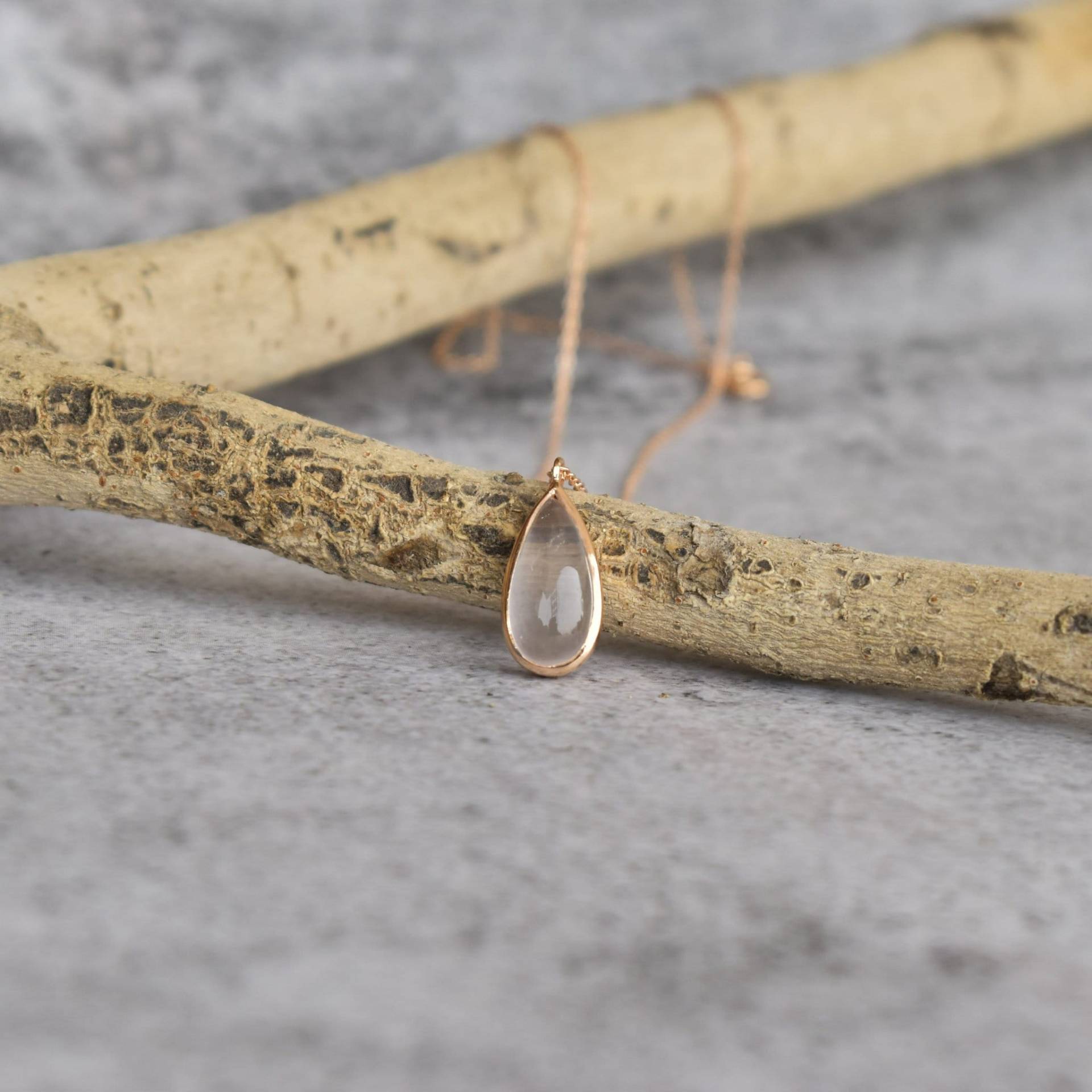 Rosenquarz Halskette, Schmuck, Brautjungfer Geschenk, Rosa Quarz Halskette Silber, Geburtstag Geschenkideen Für Sie, Weihnachtsgeschenk Mama von KeetaLuxury