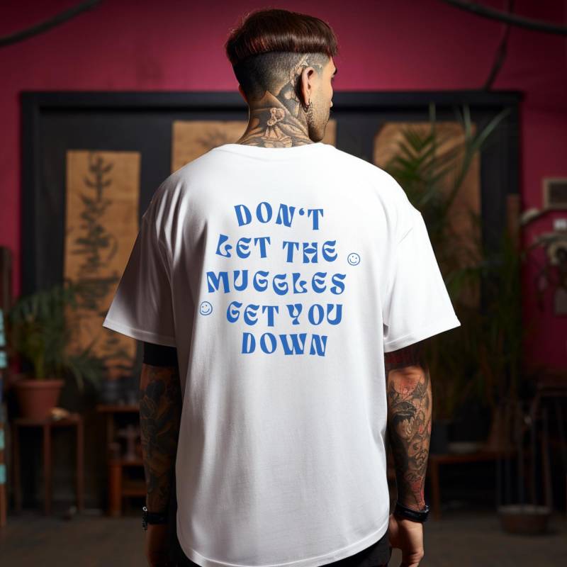 Muggle Shirt Zauberer Kleidung Fandom Tshirt Muggle Shirt Zauberer Kleidung Fandom Tshirt von Kegelhut