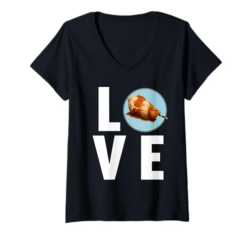 Damen Kegelschnecken Kegelschnecke T-Shirt mit V-Ausschnitt Damen Kegelschnecken Kegelschnecke T-Shirt mit V-Ausschnitt von Kegelschnecken Kegelschnecke Tier Shop