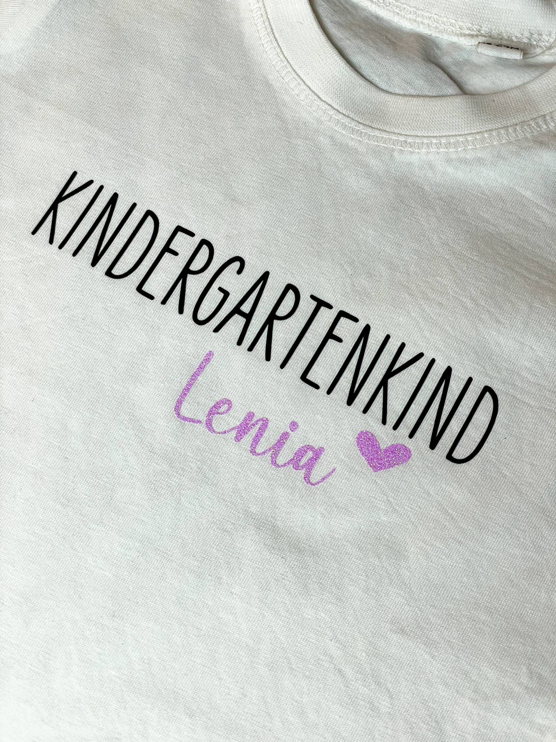 Bügelaufkleber Kindergartenkind Bügelaufkleber Kindergartenkind von KeinKonzept