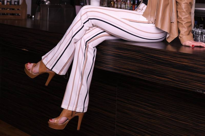 Sommerhose mit Streifen von Keine Angabe