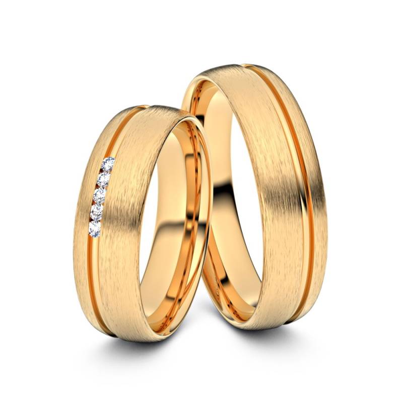 Trauringe Eberswalde 333er Roségold - 5921 von Juwelier-Schmuck