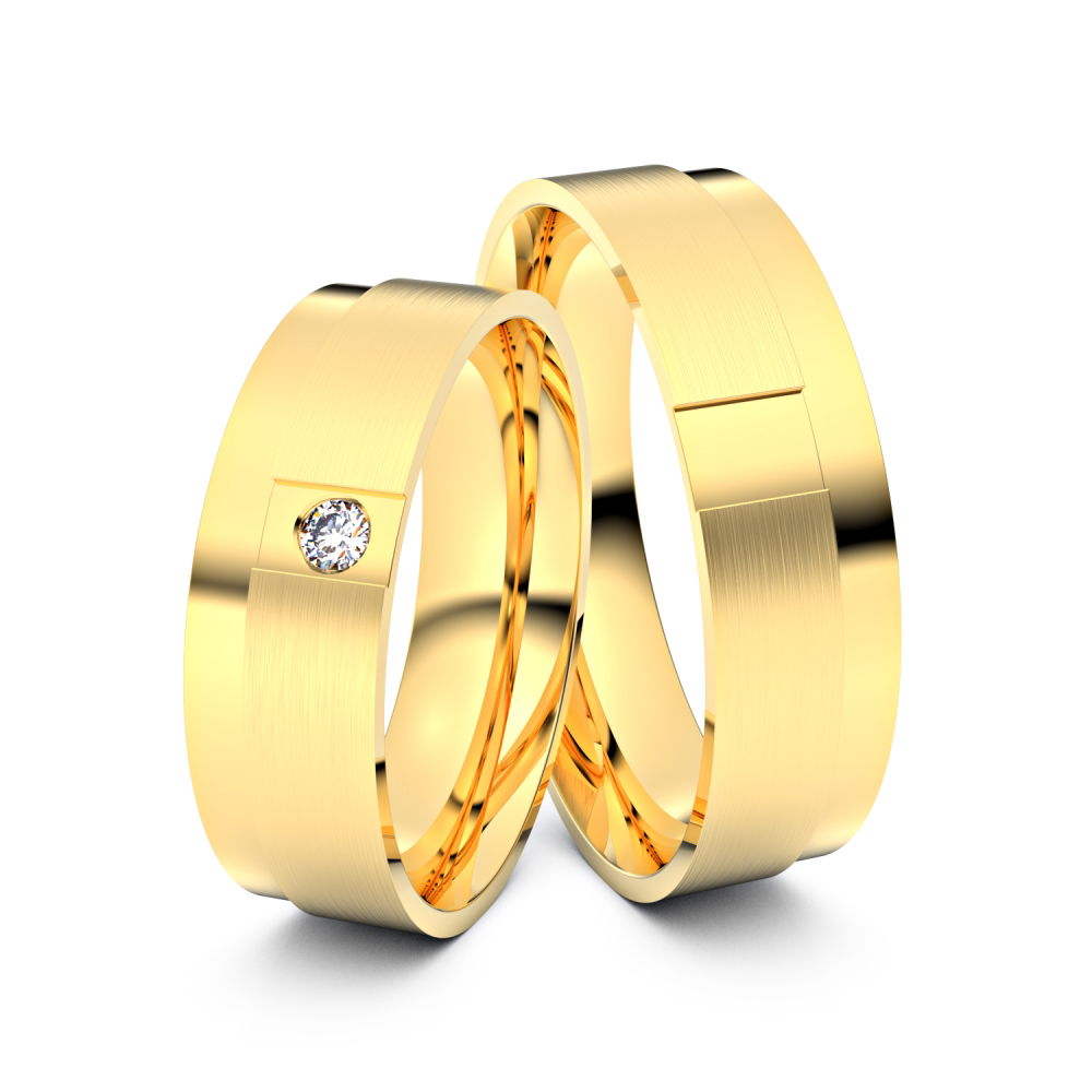 Trauringe Wolfsburg 585er Gelbgold - 7172 von Juwelier-Schmuck