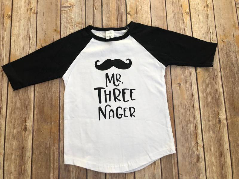 Herr Threenager, Drei Jahre Alten Jungen Geburtstag Shirt Junge Dritten Geburtstag, Dreijährigen Shirt, 3. Shirt von KelVL