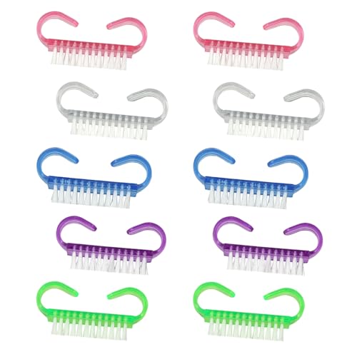 10 Stück Nagelbürste, Mini-Kunststoffgriff, Nagelreinigungsbürste, Handscheuerbürste, Fingernagelbürsten, Kinder-Nagelscheuerbürsten für die Reinigung von Nägeln, Maniküre, Pediküre Behandlung 10 Stück Nagelbürste, Mini-Kunststoffgriff, Nagelreinigungsbürste, Handscheuerbürste, Fingernagelbürsten, Kinder-Nagelscheuerbürsten für die Reinigung von Nägeln, Maniküre, Pediküre Behandlung von Kelamayi