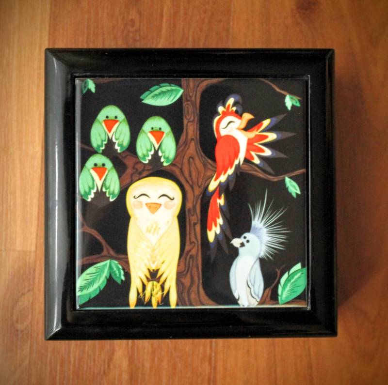 Menagerie Schmuck-Box Menagerie Schmuck-Box von KelikoKimikoArt