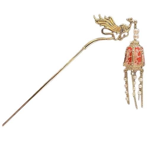 Antike Fransen LED Lampe Haarnadel Chinesisches Kostüm Baumeln Buyao Haarnadel Acryl Essstäbchen Haarnadel für Frisuren von Kelisdi