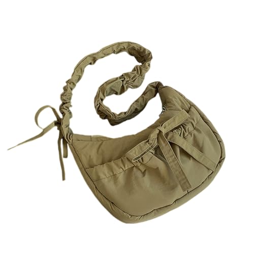 Damen-Umhängetasche, Schleife, Kordelzug, Crossbody-Tasche, Achselhöhle, koreanischer Stil, Kuriertasche, Achselhöhle, Koreanischer Stil, Unterarm für tägliche Reisen, Damen, Kordelzug Damen-Umhängetasche, Schleife, Kordelzug, Crossbody-Tasche, Achselhöhle, koreanischer Stil, Kuriertasche, Achselhöhle, Koreanischer Stil, Unterarm für tägliche Reisen, Damen, Kordelzug von Kelisdi