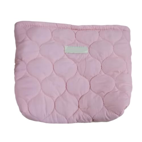 Gesteppte Kosmetiktasche, Make-up-Aufbewahrungstasche, Handtasche, Kosmetik-Organizer, große Kapazität, Kulturartikel für Reisen, tragbar zum Tragen von Kosmetika und kleinen Gegenständen, a, Mass von Kelisdi