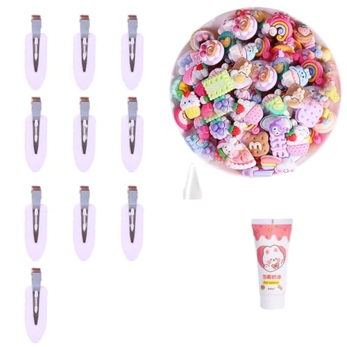 Haarnadel-Set, Design und kreieren Sie Ihr Haar-Accessoire, modische Haarnadeln, handgefertigt, zufällige Farbe von Kelisdi