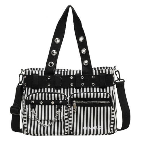 Kelisdi Damen-Einkaufstasche, große Kapazität, Crossbody-Tasche, Tragegriff oben, Segeltuch, Schultertasche, stilvolle Kuriertasche, Damen-Umhängetasche, Canvas, Schultertasche, große Kapazität Kelisdi Damen-Einkaufstasche, große Kapazität, Crossbody-Tasche, Tragegriff oben, Segeltuch, Schultertasche, stilvolle Kuriertasche, Damen-Umhängetasche, Canvas, Schultertasche, große Kapazität von Kelisdi
