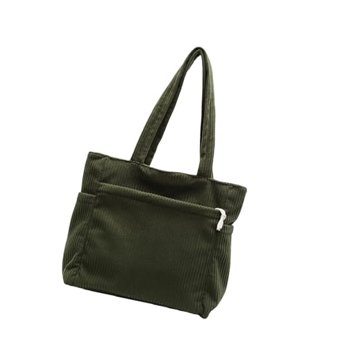 Kelisdi Damen Schultertasche Herbst Winter Achseltasche Schule Cord Handtasche Arbeit Große Kapazität Einkaufen für den täglichen Frauen Herbst Winter Schulter Schule Große Kapazität Achsel, grün, One Kelisdi Damen Schultertasche Herbst Winter Achseltasche Schule Cord Handtasche Arbeit Große Kapazität Einkaufen für den täglichen Frauen Herbst Winter Schulter Schule Große Kapazität Achsel, grün, One von Kelisdi