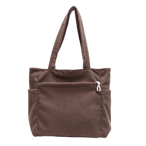 Kelisdi Damen Schultertasche Herbst Winter Achseltasche Schule Cord Handtasche Arbeit Große Kapazität Einkaufen für den täglichen Frauen Herbst Winter Schulter Schule Große Kapazität Achsel, braun Kelisdi Damen Schultertasche Herbst Winter Achseltasche Schule Cord Handtasche Arbeit Große Kapazität Einkaufen für den täglichen Frauen Herbst Winter Schulter Schule Große Kapazität Achsel, braun von Kelisdi