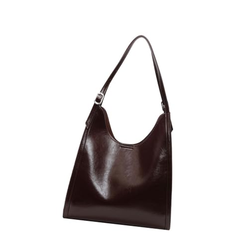 Kelisdi Damen-Umhängetasche, einfarbig, Achseltasche, großes Fassungsvermögen, Handtasche, passend zum Pendeln unter den Armen für den Alltag, modische Achselhöhle, PU-Leder, Achselhöhle, einfarbig Kelisdi Damen-Umhängetasche, einfarbig, Achseltasche, großes Fassungsvermögen, Handtasche, passend zum Pendeln unter den Armen für den Alltag, modische Achselhöhle, PU-Leder, Achselhöhle, einfarbig von Kelisdi