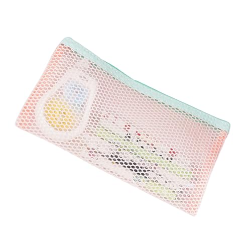 Kelisdi Durchsichtiges Federmäppchen, hohe Kapazität, Federmäppchen, Reißverschluss, Stift-Organizer, Tasche für Studenten, Erwachsene, Büroangestellte, tragbares Schreibtischzubehör, a von Kelisdi