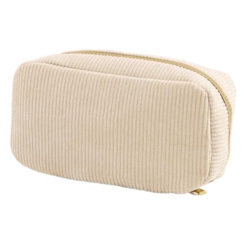 Kelisdi Federmäppchen aus Cord mit hoher Kapazität für Büro, Schule, Bleistift-Organizer, Aufbewahrungstasche, Reise-Kosmetiktasche, Schul-Organizer, C von Kelisdi