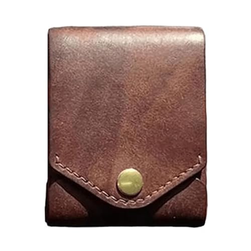 Kelisdi Herren Vintage Große Kapazität PU Leder Geldbörse Multifunktionaler Kartenhalter mit Stiftschlitz Kompakte Stilvolle Kleine Geldbörse Schnappverschluss Brieftasche Kelisdi Herren Vintage Große Kapazität PU Leder Geldbörse Multifunktionaler Kartenhalter mit Stiftschlitz Kompakte Stilvolle Kleine Geldbörse Schnappverschluss Brieftasche von Kelisdi